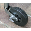 Купить онлайн Опорное колесо со стопорным штифтом, колесо из цельной резины 200x50 мм.