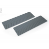 Купить онлайн Противоскользящий коврик Grip (2 шт.), серый, 74x22см
