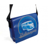 Купить онлайн VW Коллекция наплечная сумка 'Bulli', из брезента, 28x23x7см, синяя