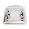 Купить онлайн Крышка крыши Vision Vent S eco 28x28см, рамка белого цвета, дымчатое стекло