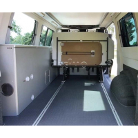 Купить онлайн Линейка мебели CityVan, антрацит для короткобазного VW T6/5