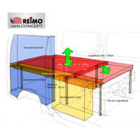 Купить онлайн Кровать VW T6/5 Bike & Surf Maxi для дооснащения
