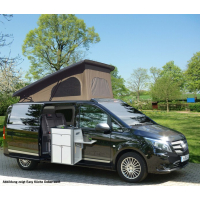 Купить онлайн Кухонная часть многофункциональная "EASY-KÜCHE" - серебро глянцевый / монтаж слева