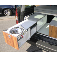 Купить онлайн Кухонный бокс VW Caddy KR+LR Active, включая систему водоснабжения