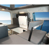 Купить онлайн Походная кровать с откидным сиденьем для VW CADDY Maxi & Camp Bj с 8/2010 по 8/2020