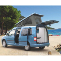 Купить онлайн Походная кровать с откидным сиденьем для VW CADDY Maxi & Camp Bj с 8/2010 по 8/2020