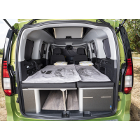 Купить онлайн Кровать с откидным сиденьем для VW Caddy LR (с 20.05) / Ford Connect LR (с 2023) - Weekender 2