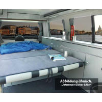 Купить онлайн Линейка мебели в виде готовой детали без технологии для Mercedes Vito LR CityVan - глянцевый антрацит-серебристый