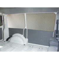 Купить онлайн Стеганая внутренняя обивка для автобусов VW T5/T6 без окон - для сдвижной двери на липучке