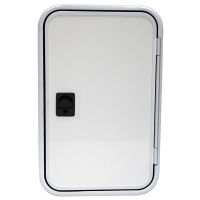 Купить онлайн Сборная дверь каравана из System 2000 белого цвета