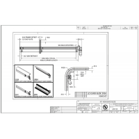 Купить онлайн Стандартный комплект Euro Slide System для длины удлинителя 1000 мм