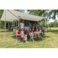 Купить онлайн Тент Fiamma Compass 220, сумка тентовая серебро, длина 220 см