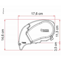 Купить онлайн Крышная маркиза Fiamma F65L - для больших транспортных средств и маркиз