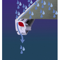 Купить онлайн Маркиза Fiamma F45S 3,75 м ярко-синего цвета, корпус из титана