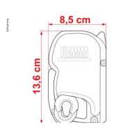 Купить онлайн Настенная маркиза Fiamma F45s для автодомов и фургонов