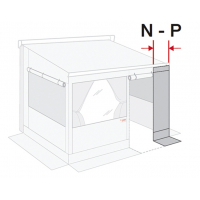 Купить онлайн Передний светильник для отдельной комнаты 75 см