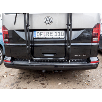 Купить онлайн Защита бампера Carbest из нержавеющей стали и углеродистой фольги - VW Transporter T5 / T6