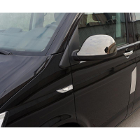 Купить онлайн Крышка зеркала Carbest черный хром - для VW Transporter