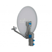 Купить онлайн Ручная спутниковая антенна Precision 65 см Twin