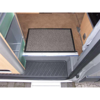 Купить онлайн Напольный коврик Nevada серый 60x40см