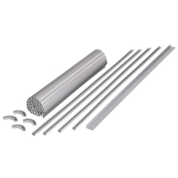 Купить онлайн Комплект рулонных ворот Carbest - серый