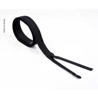 Купить онлайн Молния 130см, разъемная - несъемная, черного цвета, пластик.