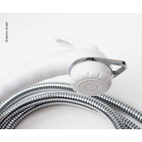 Купить онлайн Выход воды с предварительным смесителем + душ белый, без замка