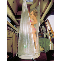 Купить онлайн Круглый походный душ с ванной, диам. 70см