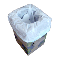 Купить онлайн Запасные пакеты Carebag для складного унитаза Cleanis, 12 штук с вкладышем