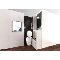 Купить онлайн Clesana C1 - безводный туалет с L-адаптером