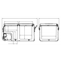 Купить онлайн Компрессорный холодильник Carbest DualCooler 72