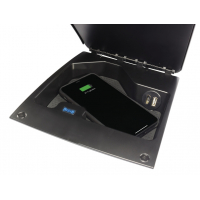 Купить онлайн Индукционная зарядная подставка с разъемом USB и гнездом/AUX для Fiat Ducato, Peugeot Boxer и Citroe