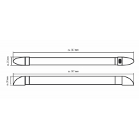 Купить онлайн Светодиодный линейный светильник Carbest Mini