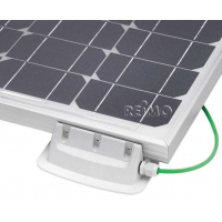 Купить онлайн Набор для крепления солнечных батарей, набор из 4 шт., со встроенным каналом для крыши, серый