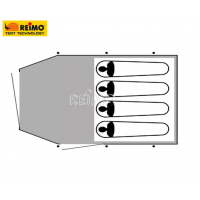 Купить онлайн Эксклюзивная 4-местная кемпинговая палатка Dakota Z5 Deluxe