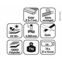 Купить онлайн Люк TECH-LINE Lowline 280x240, высота 185x220см