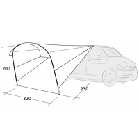 Купить онлайн TOURING CANOPY - Универсальный солнечный парус