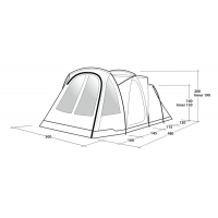 Купить онлайн Семейная палатка SPRINGWOOD 5SG