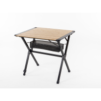 Купить онлайн Бамбуковый стол на колесах MENDOZA 80 - 80x60 см