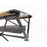 Купить онлайн Бамбуковый стол на колесах MENDOZA 80 - 80x60 см
