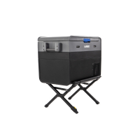 Купить онлайн Подставка-холодильник черная, складная