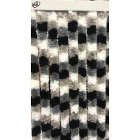 Купить онлайн Флисовый занавес 56x205 белый/серый/черный для автодомов и караванов