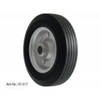 Купить онлайн Крыльчатка 200х50 цельнорезиновые шины, пластиковые диски, нагрузка до 150кг