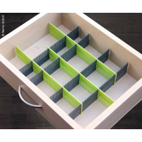 Купить онлайн Направляющие для ящиков Purvario, 8 шт. - салатовый/антрацит