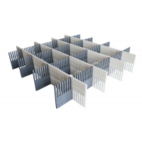 Купить онлайн Направляющие для ящиков Purvario, 8 шт. - светло-серый/антрацит