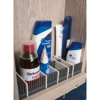 Купить онлайн Направляющие для ящиков Purvario, 8 шт. - светло-серый/антрацит