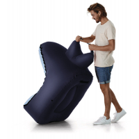 Купить онлайн Воздушное кресло TRONO синее