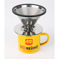 Купить онлайн Кофейный фильтр Camp4 из нержавеющей стали на 2 чашки