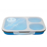 Купить онлайн Силиконовая коробка складная 4 замка B25,5xT19xH3 / 6см