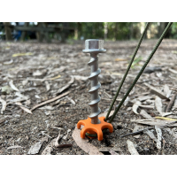 Купить онлайн Винтовой колышек Peggy Peg HeavyDuty, набор из 4 шт., для твердого каменистого грунта